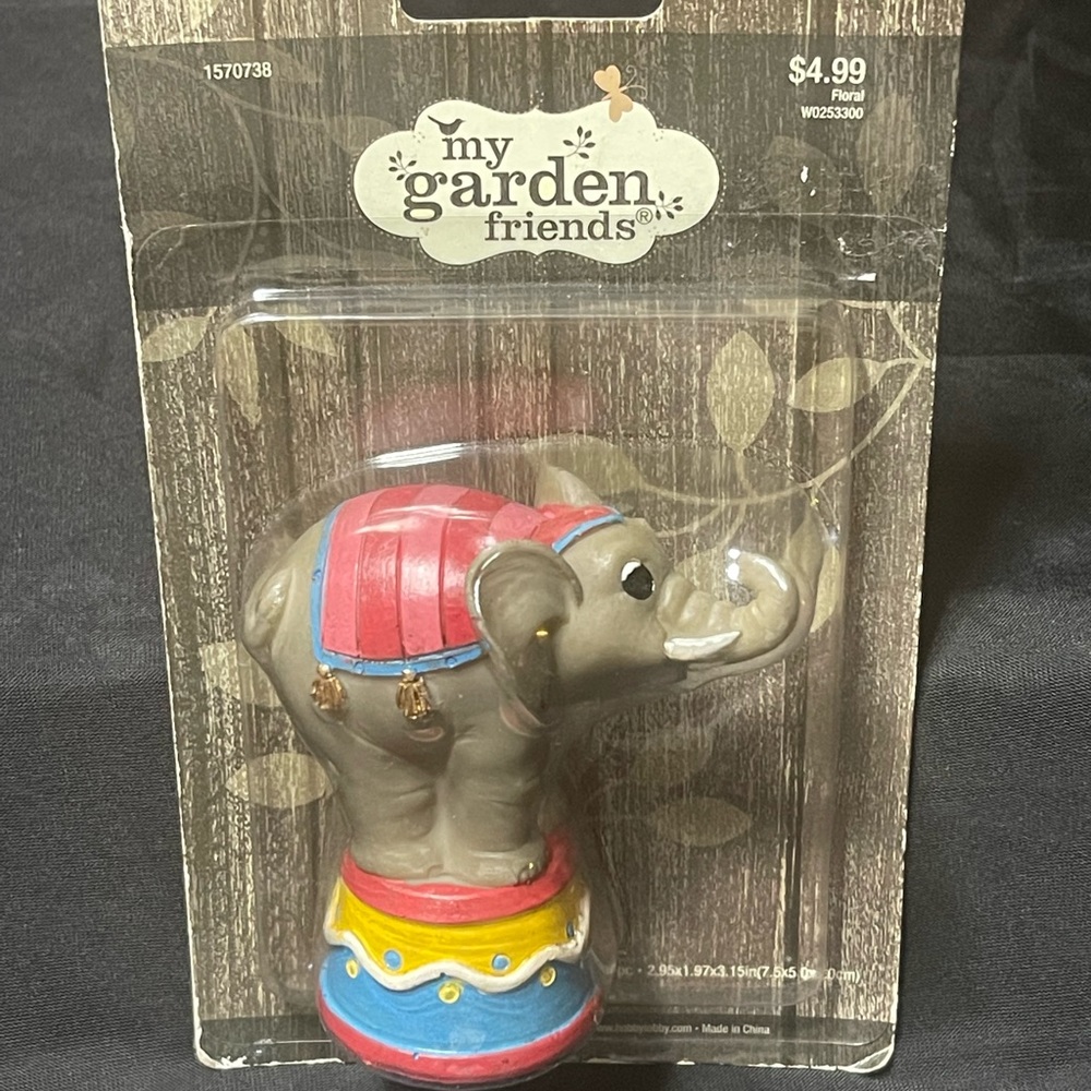 My Garden Friends Mini Circus Elephant